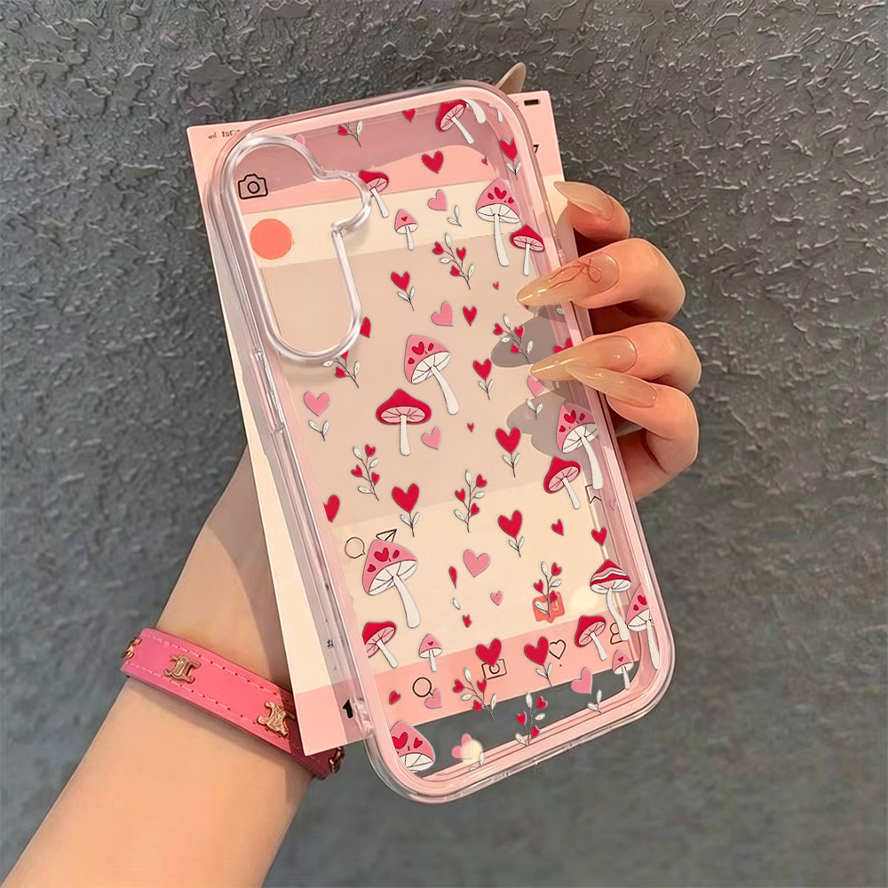 Phone Cases Samsung S25 Ultra - Casing Ponsel Motif Jamur Untuk Samsung