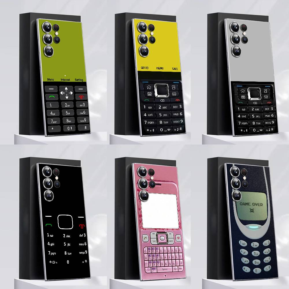 Phone Cases Samsung S25 - Casing HP Transparan untuk Ponsel Klasik
