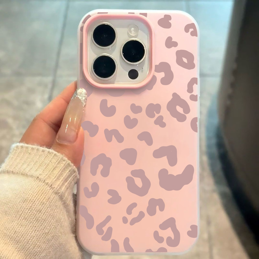 Phone Cases Leopard Print - Casing HP Silikon Motif Leopard Warna