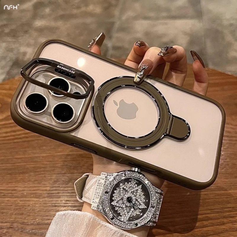 Phone Cases Best Buy - Casing Ponsel Bingkai Magnetik Magsafe Transparan