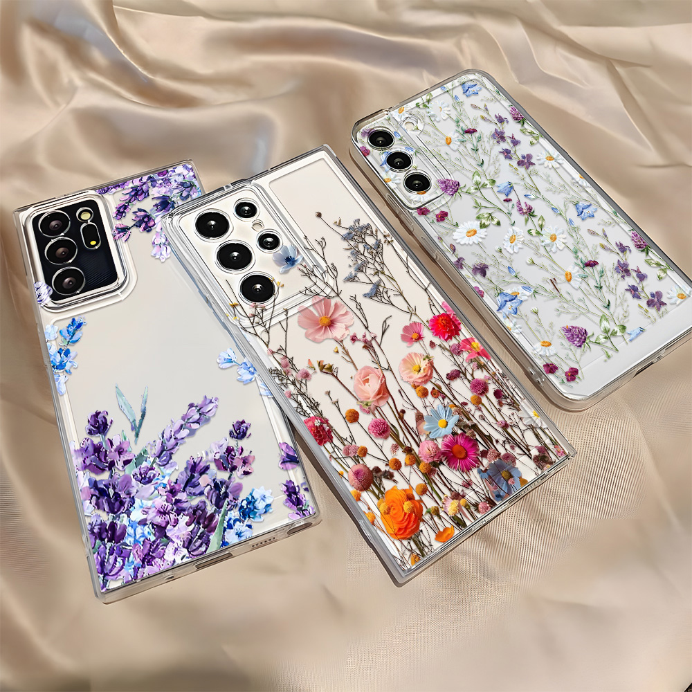 Phone Cases Galaxy A16 5G - Casing Ponsel Motif Bunga Untuk Samsung