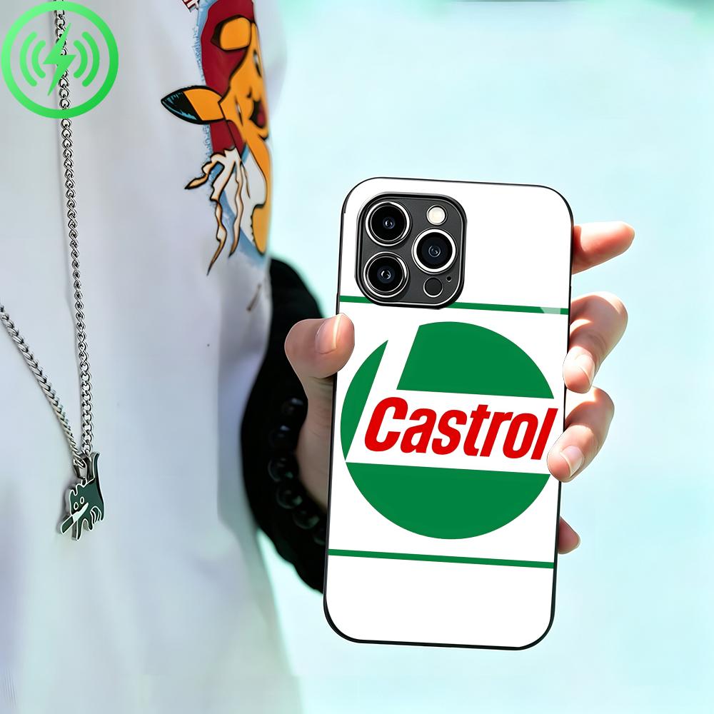 Phone Cases Brands - Casing Ponsel Castrol (Merek Pelumas Balap)