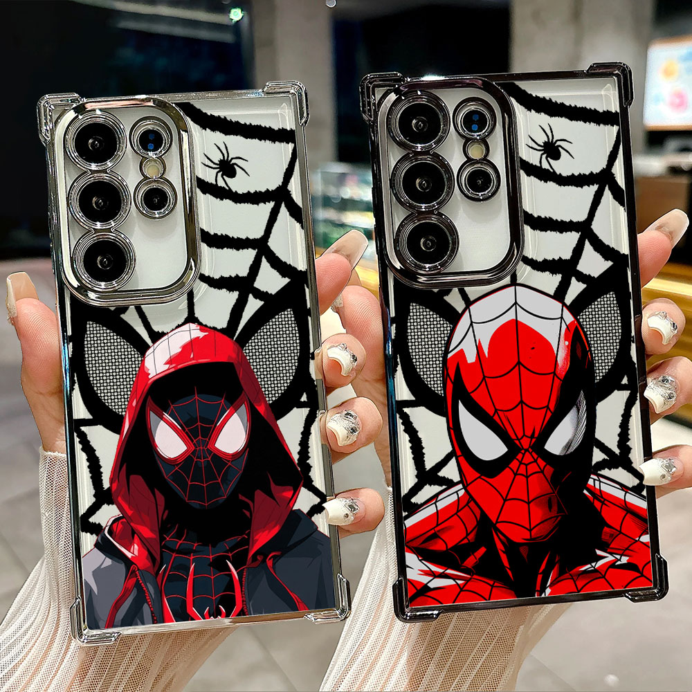 Phone Cases Samsung S25 Ultra - Casing Spiderman Miles Morales Heroes untuk