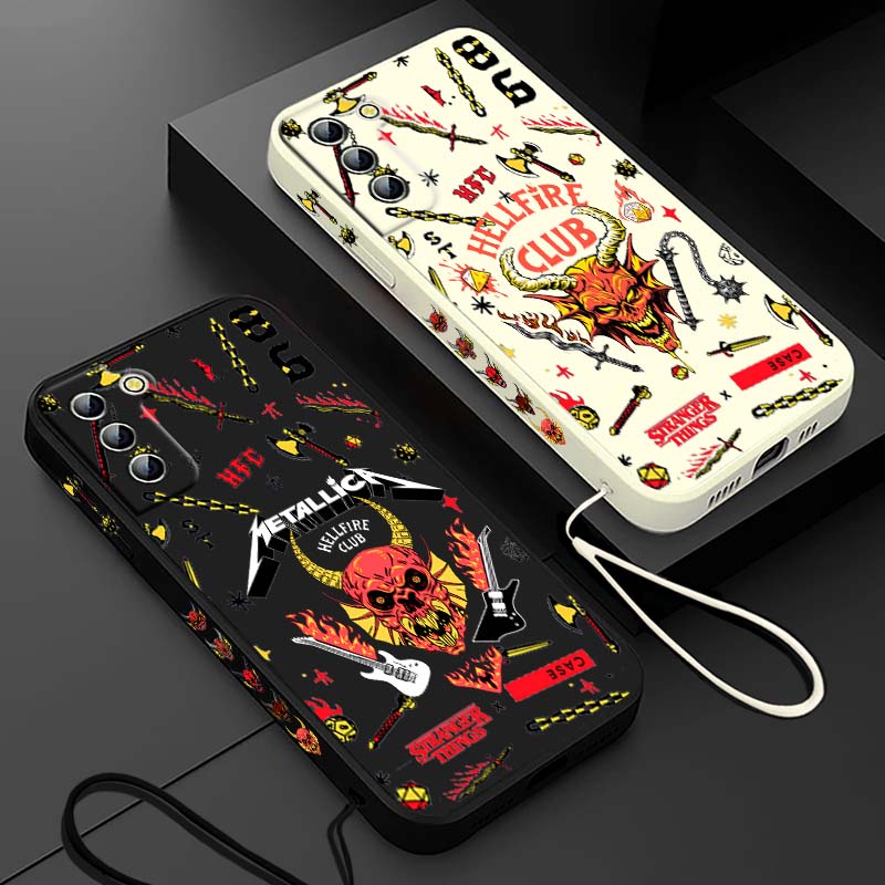 Phone Cases Samsung S25 Ultra - Stranger Things Red Hell Demon Untuk