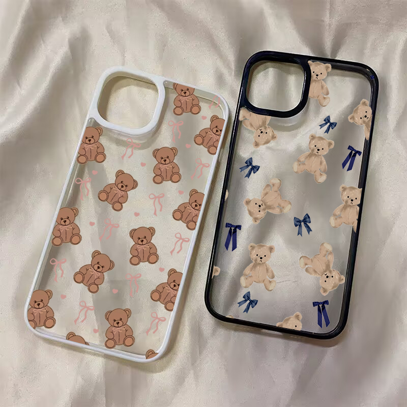 Phone Cases Galaxy A16 5G - Casing Ponsel Lucu Berbentuk Beruang Teddy