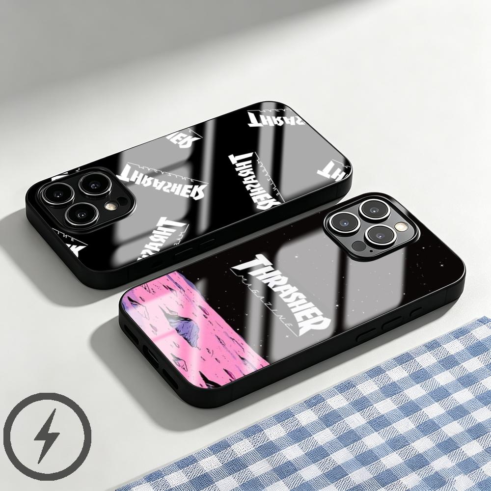 Phone Cases Brands - Casing HP THRASHER Untuk iPhone 17