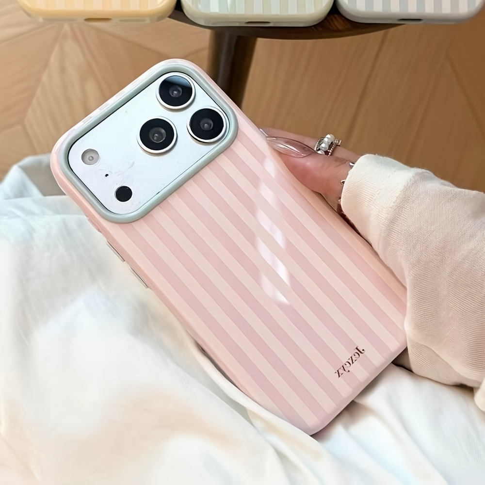 Phone Cases Expensive - Casing Ponsel Mewah Motif Garis Warna