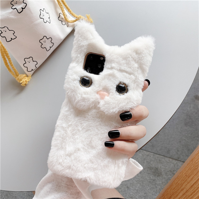 Casing Ponsel Bulu Kucing Kart - Phone Cases Cute ulasan dan harga