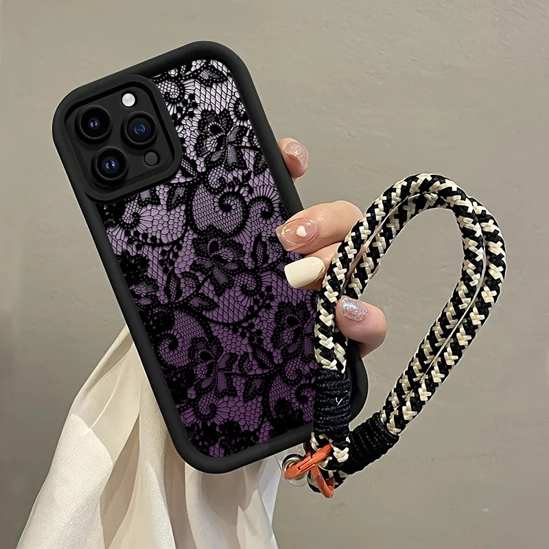 Casing Ponsel Tali Gantung Ren - Phone Cases Purple ulasan dan harga