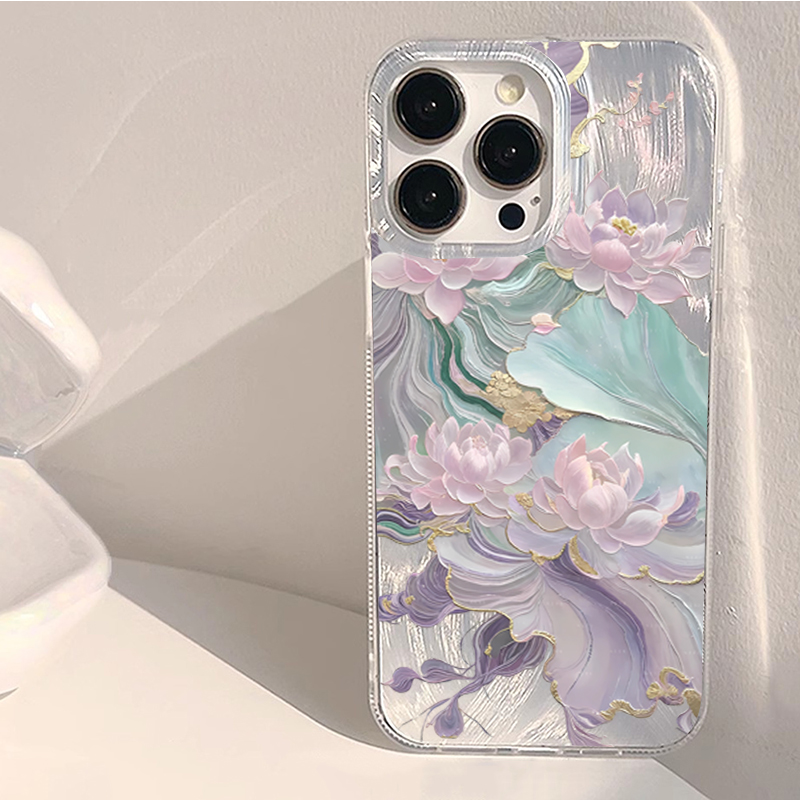 Casing Ponsel Estetika Motif T - Phone Cases Purple ulasan dan harga