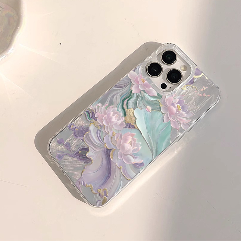 Casing Ponsel Estetika Motif T - Phone Cases Purple ulasan dan harga