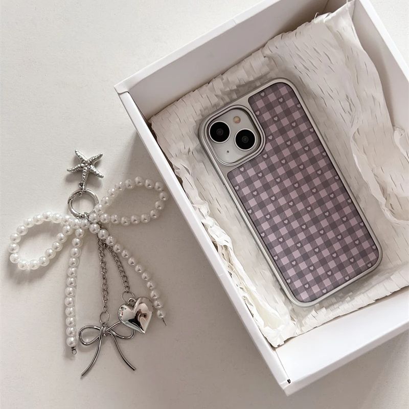 Casing HP Korea Motif Kotak-ko - Phone Cases Purple ulasan dan harga