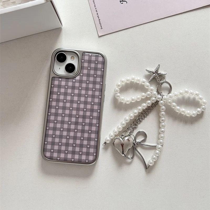 Casing HP Korea Motif Kotak-ko - Phone Cases Purple ulasan dan harga