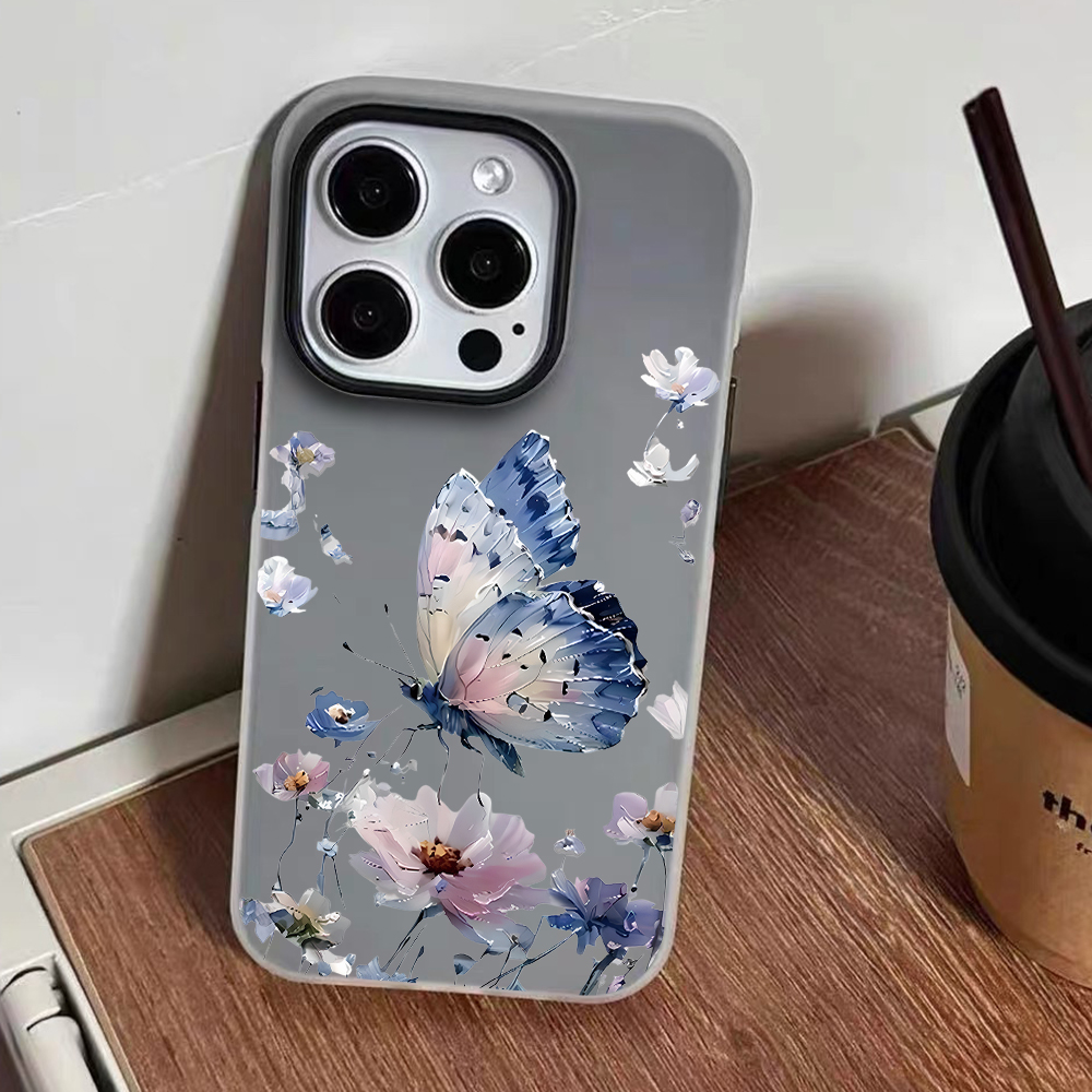 Casing Ponsel Motif Kupu-kupu  - Phone Cases Purple ulasan dan harga