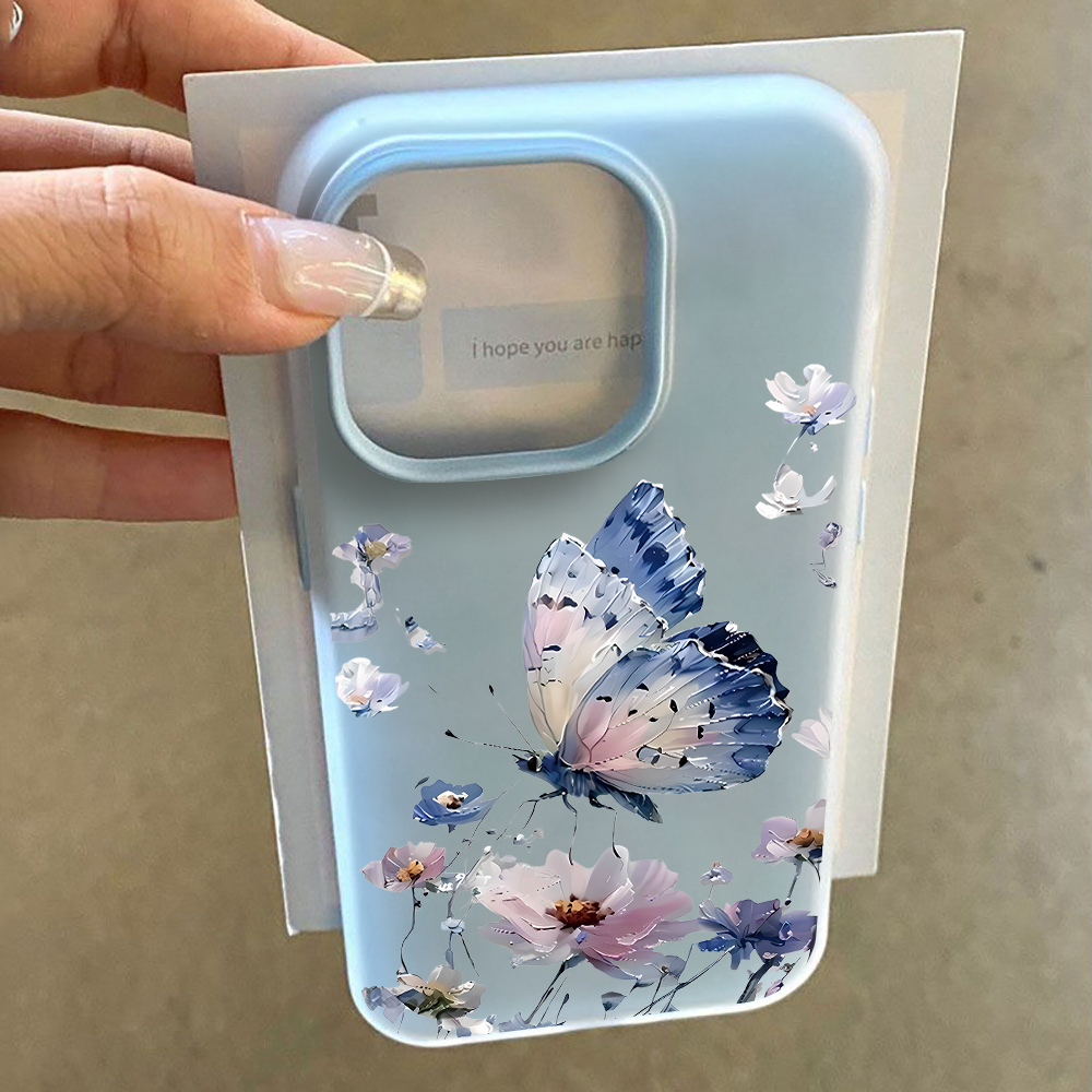 Casing Ponsel Motif Kupu-kupu  - Phone Cases Purple ulasan dan harga
