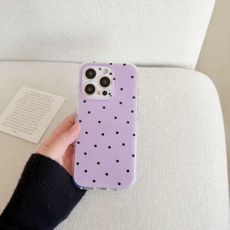 Casing HP Korea Putih & Ungu P - Phone Cases Purple ulasan dan harga