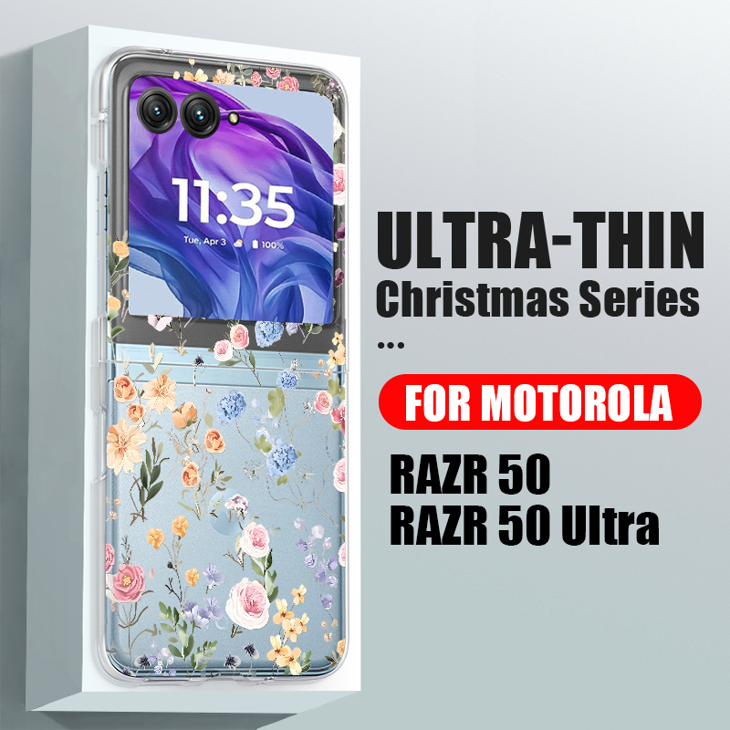 Casing Ponsel Pola Bunga Putih - Phone Cases Transparent ulasan dan harga