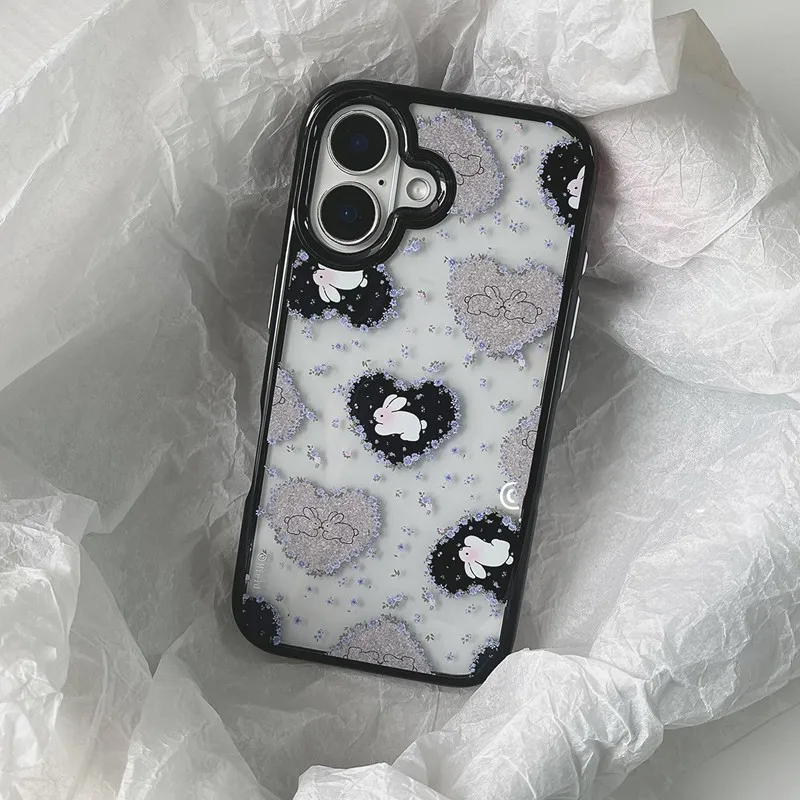 Casing HP Akrilik Motif Kelinc - Phone Cases Purple ulasan dan harga