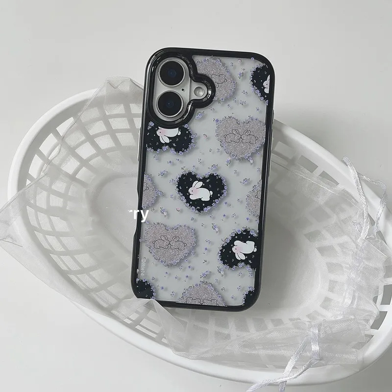 Casing HP Akrilik Motif Kelinc - Phone Cases Purple ulasan dan harga