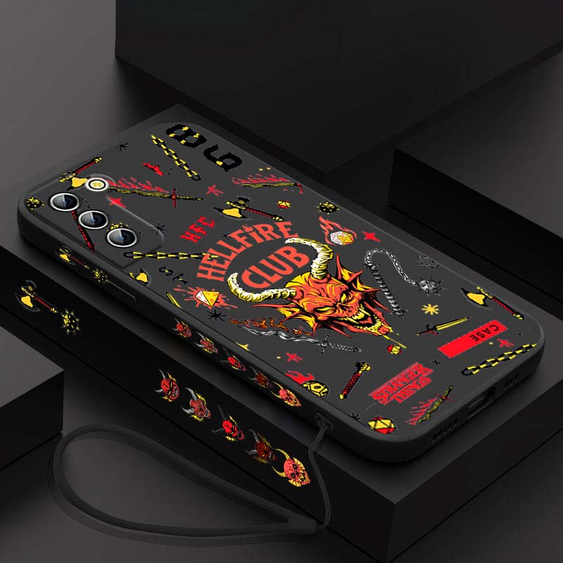 Stranger Things Red Hell Demon - Phone Cases Samsung S25 Ultra ulasan dan harga