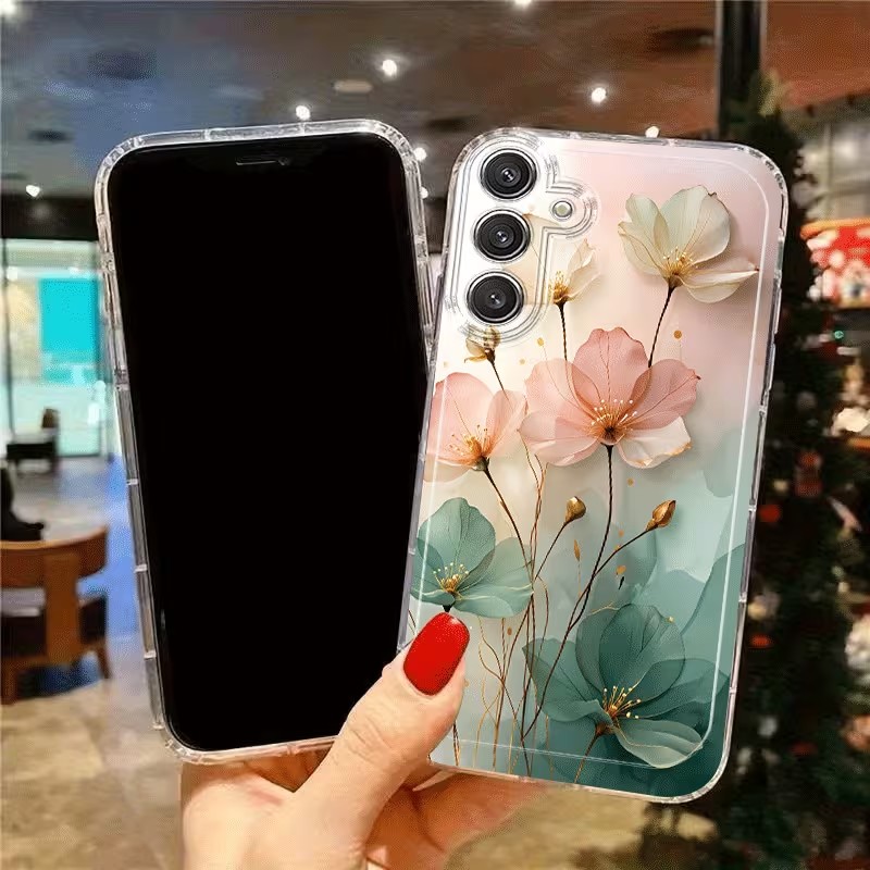 Casing Ponsel Bening Anti Seli - Phone Cases Samsung S25 Ultra ulasan dan harga