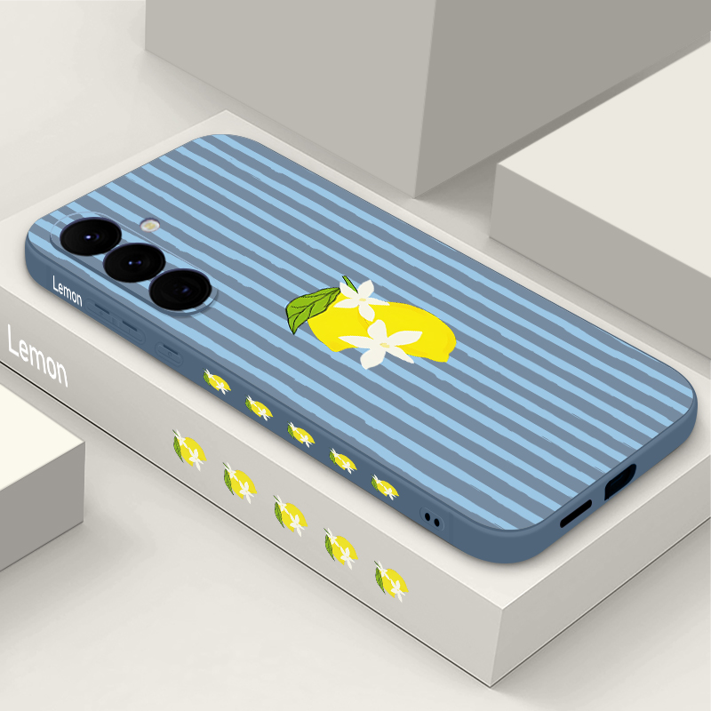 Casing HP TPU Motif Lemon Stri - Phone Cases Galaxy A16 5G ulasan dan harga