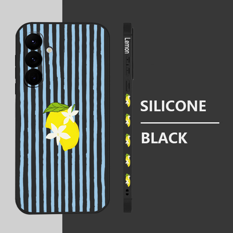 Casing HP TPU Motif Lemon Stri - Phone Cases Galaxy A16 5G ulasan dan harga