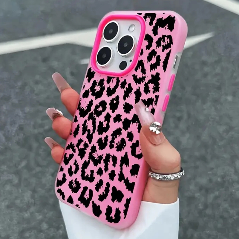 Casing HP Warna Jelly Motif Ma - Phone Cases Leopard Print ulasan dan harga