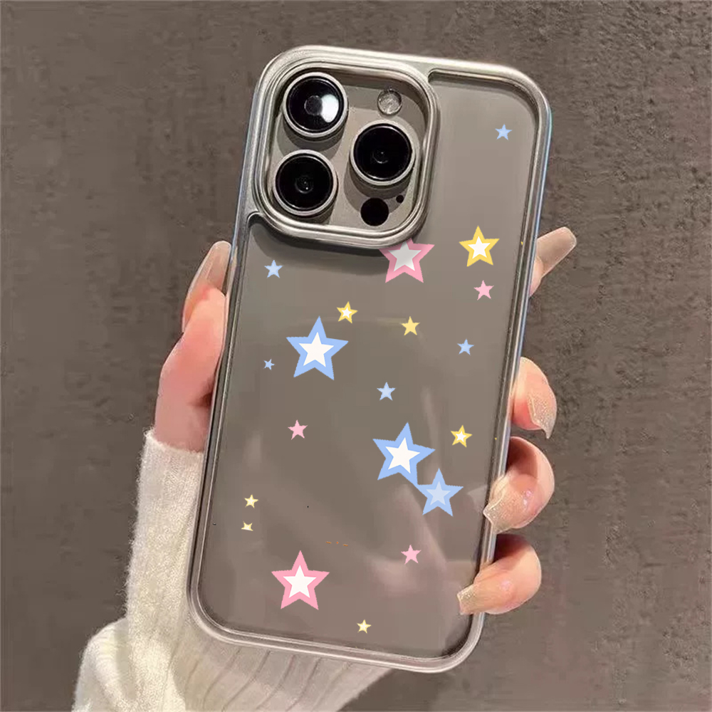 Casing Transparan Y2K Stars Fa - Phone Cases Transparent ulasan dan harga