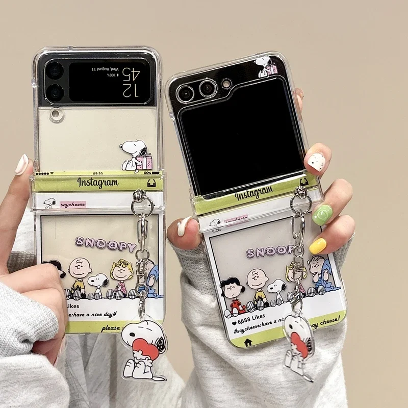 Casing Ponsel Transparan Kartu - Phone Cases Z Flip 5 ulasan dan harga