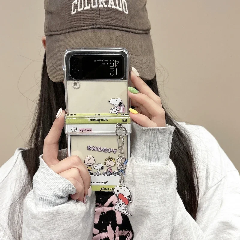 Casing Ponsel Transparan Kartu - Phone Cases Z Flip 5 ulasan dan harga