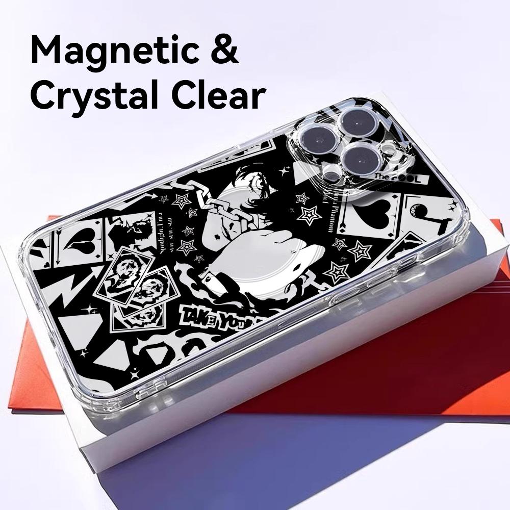 Casing Ponsel Game P-Persona 5 - Phone Cases Transparent ulasan dan harga