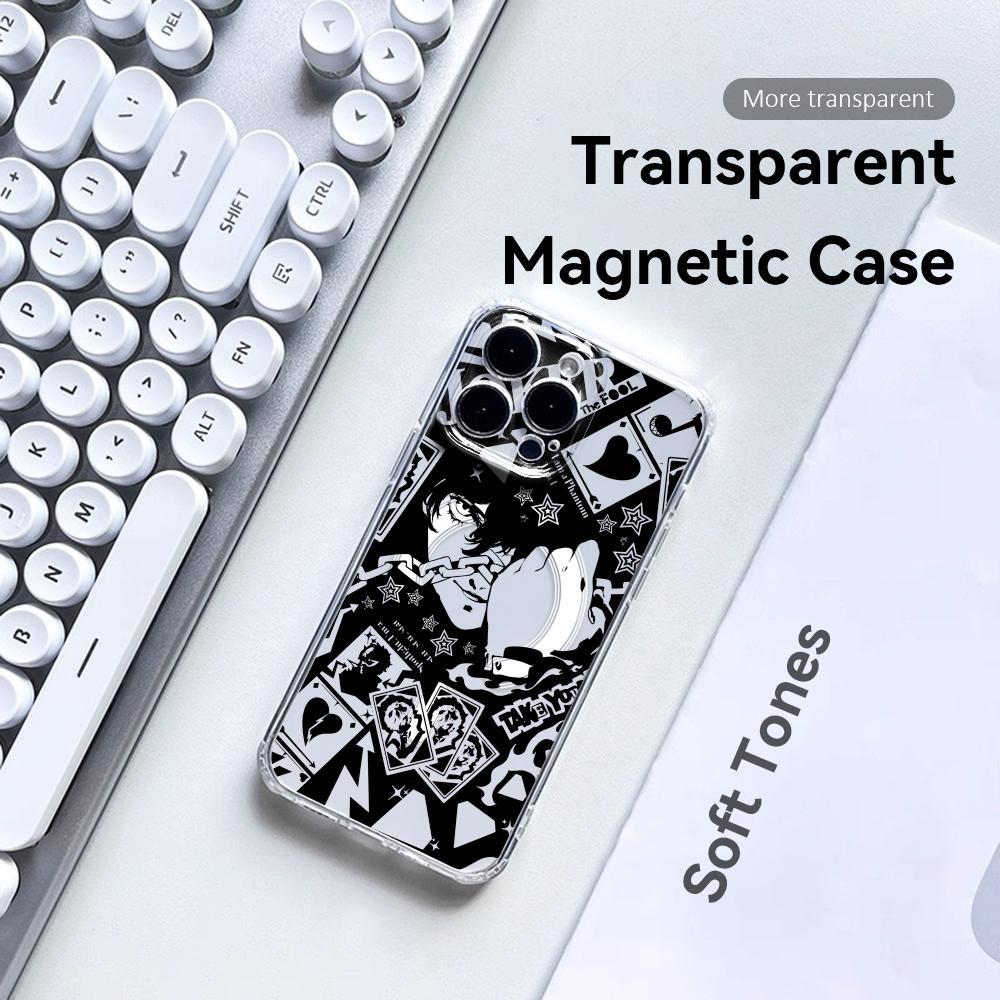 Casing Ponsel Game P-Persona 5 - Phone Cases Transparent ulasan dan harga
