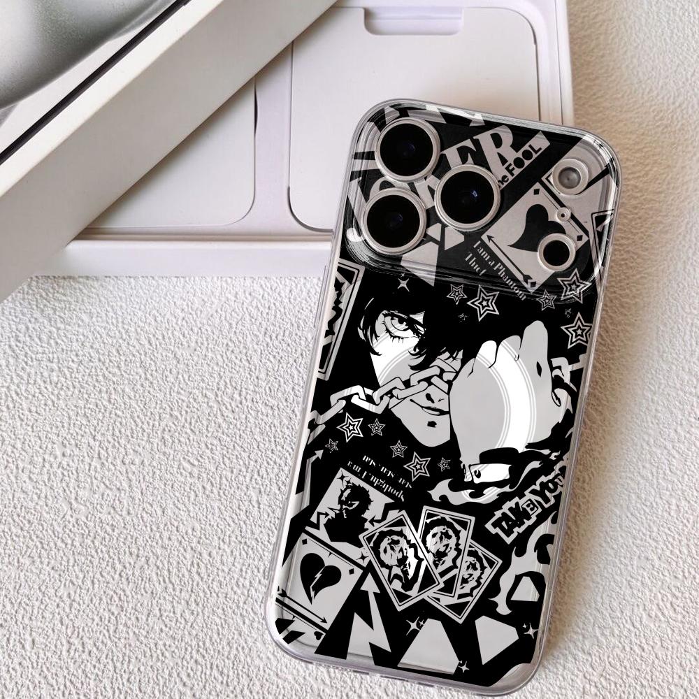Casing Ponsel Game P-Persona 5 - Phone Cases Transparent ulasan dan harga