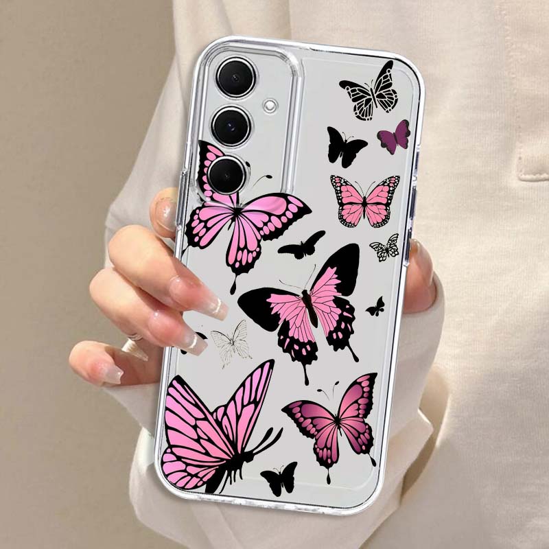 Casing Ponsel Grafis Kupu-kupu - Phone Cases Purple ulasan dan harga