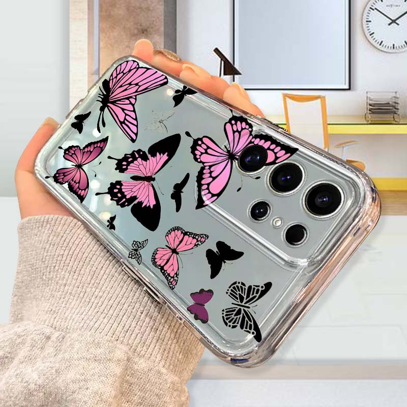 Casing Ponsel Grafis Kupu-kupu - Phone Cases Purple ulasan dan harga
