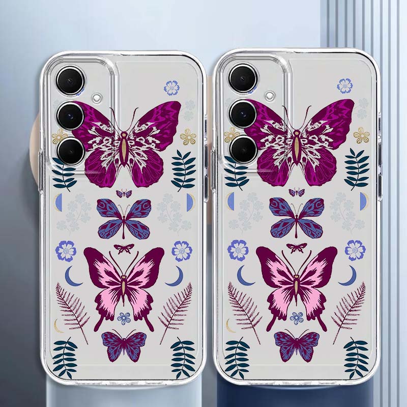 Casing Ponsel Grafis Kupu-kupu - Phone Cases Purple ulasan dan harga