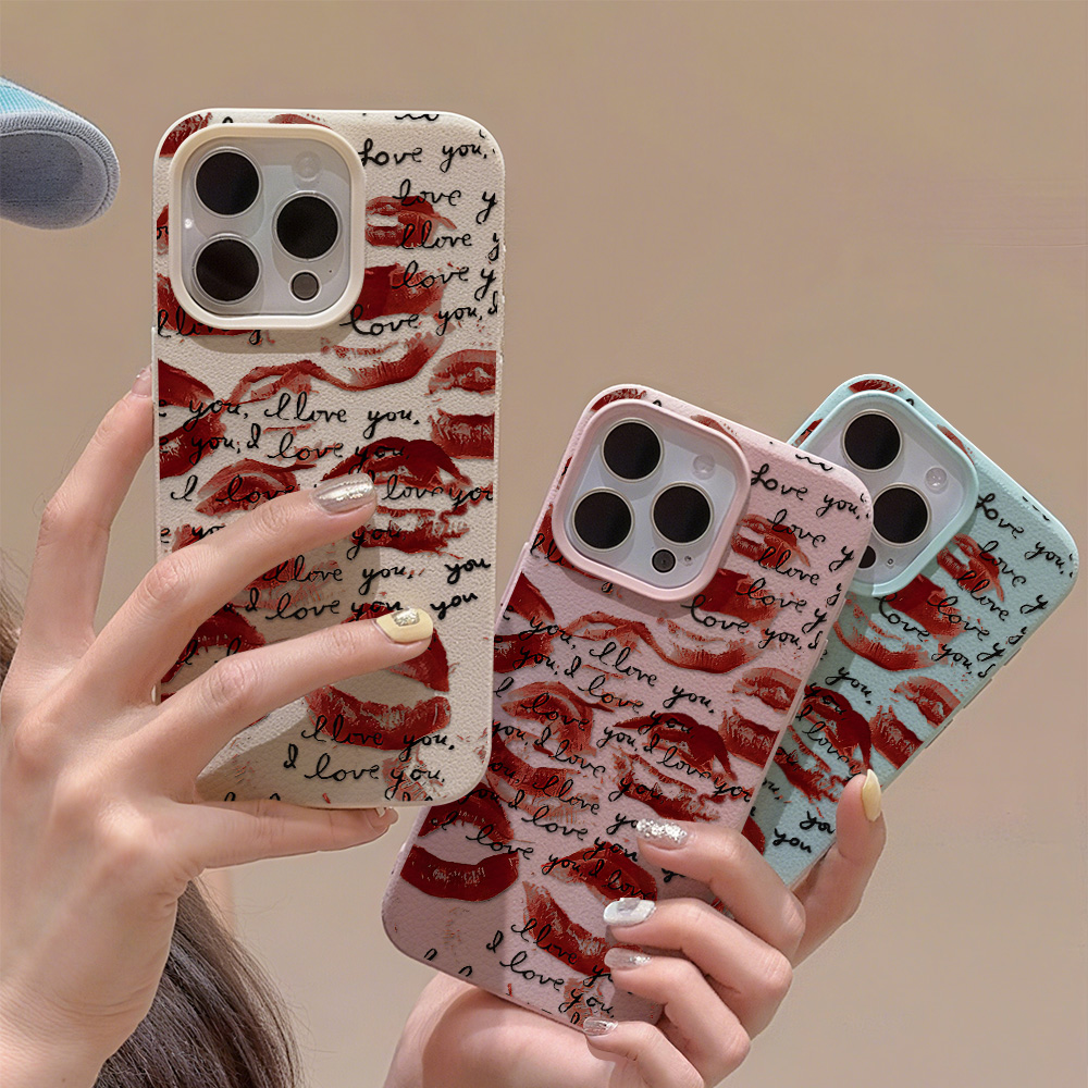 Casing Ponsel Kulit Merah Cera - Phone Cases Unique ulasan dan harga